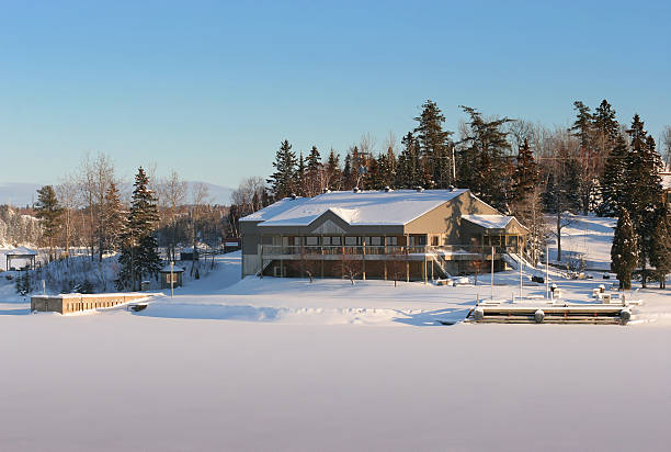 istock Nordic Resort Building 89900114