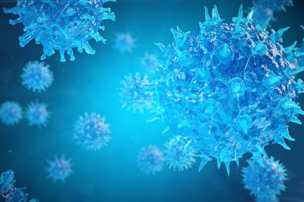 istock Viral hepatitis infection causing chronic liver disease, Hepatitis viruses, 3d illustration 899002608