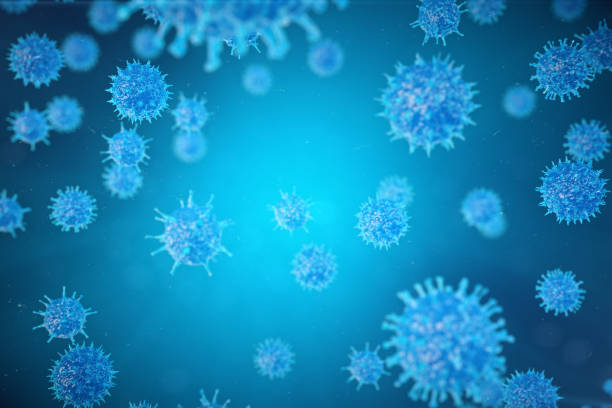 3d illustration, hepatitis, h1n1, hiv, flu, aids viruses abstract background. hepatitis viruses in infected organism - flu virus russian influenza swine flu virus imagens e fotografias de stock