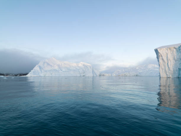 istock Huge Icebergs on Arctic Ocean in Greenland 899006980