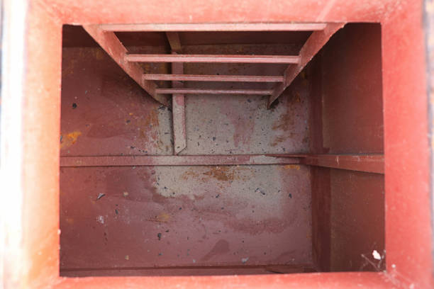 istock The texture is metallic. Industrial background from an old rusty 899007194