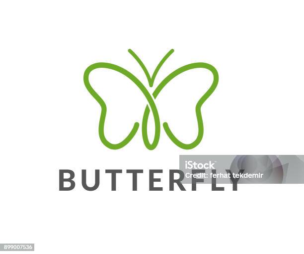 Butterfly Vector Icon Stock Illustration - Download Image Now - Butterfly - Insect, Icon Symbol, Vector