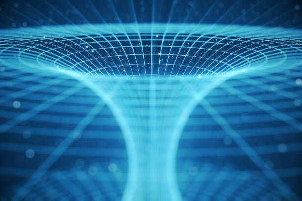 istock 3D illustration tunnel or wormhole, tunnel that can connect one universe with another. Abstract speed tunnel warp in space, wormhole or black hole, scene of overcoming the temporary space in cosmos 899010218
