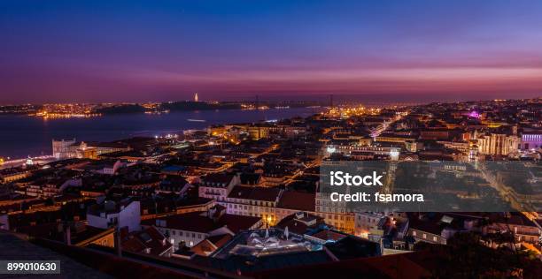 Downtown Lisbon Portugal Stock Photo - Download Image Now - Web Summit, Eurovision Song Contest, Photography