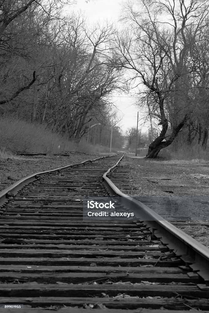 Crooked pistas - Foto de stock de Acero libre de derechos