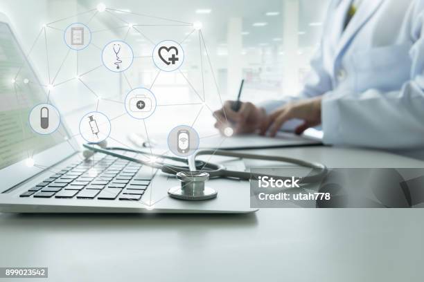 Doctor Office Stock Photo - Download Image Now - Healthcare And Medicine, Doctor, Authority