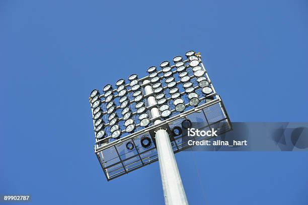 Stadium Lights Stock Photo - Download Image Now - Looking Up, Night, Stadium