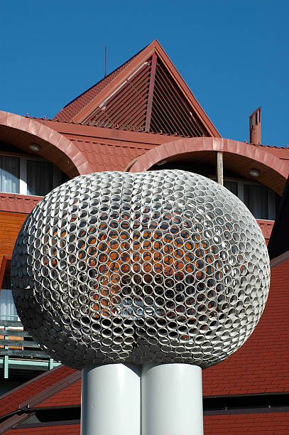istock Spheres ornament of a building 89902936