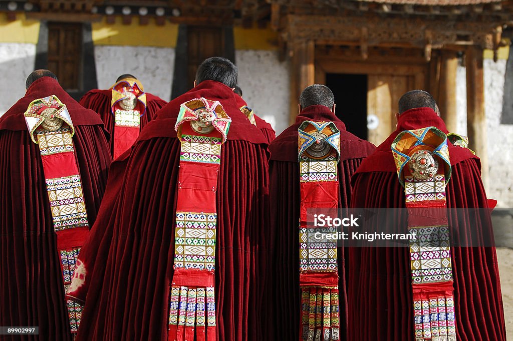 Tibete budistas de Cerimónia - Royalty-free Tibete Foto de stock