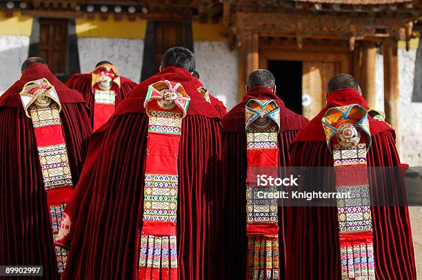 Tibete Budistas De Cerimónia - Fotografias de stock e mais imagens de Tibete - Tibete, Buda, Cultura Tibetana