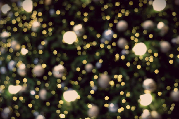 istock Blurred photo of Christmas lights 899032852