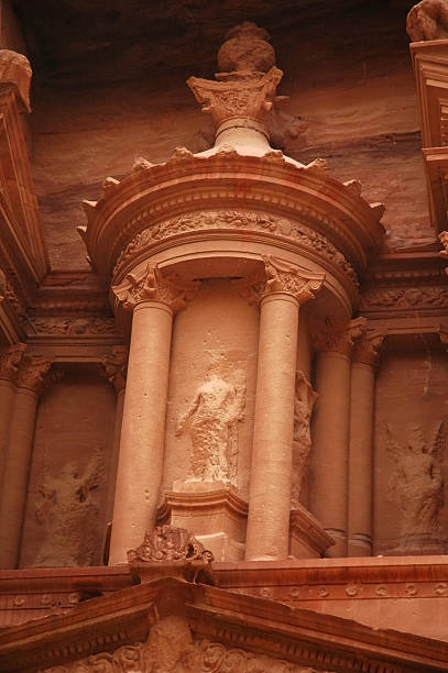 istock Petra Jordan Treasury Facade Detail 2 89904053
