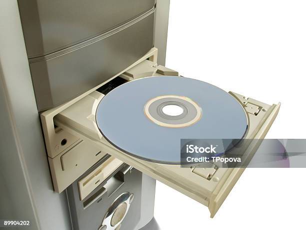 Dvd Cd Disc In Open Drive Stock Photo - Download Image Now - CD-ROM, Drive - Ball Sports, Driveway