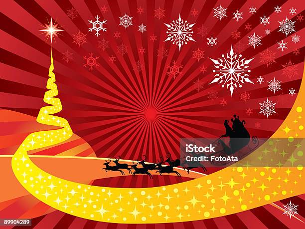 Christmas Background Stockvectorkunst en meer beelden van Abstract - Abstract, Achtergrond - Thema, Boom