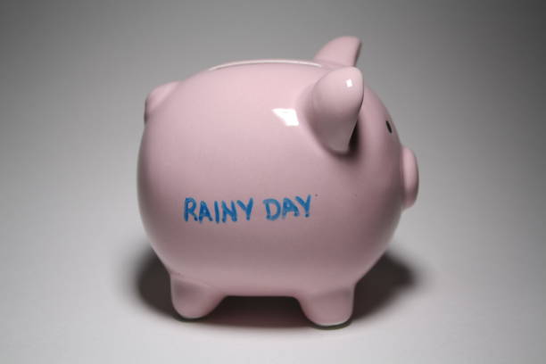 istock Rainy Day Piggy Bank 899043414