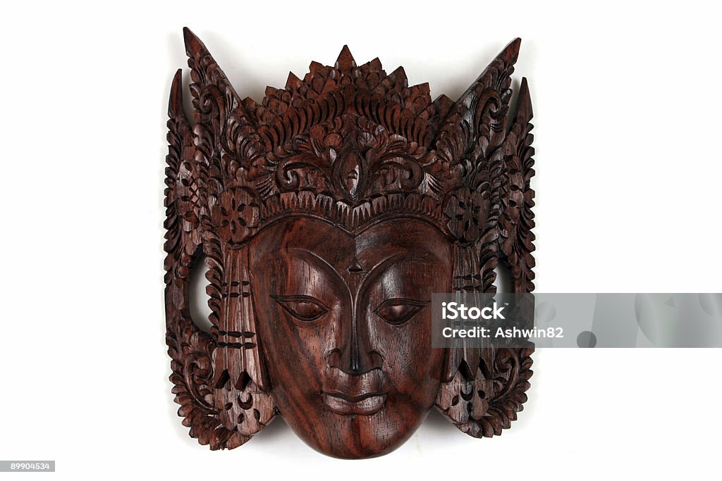 Balinese artigianato in legno di Sita - Foto stock royalty-free di Adulto