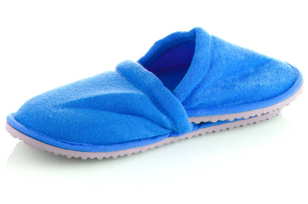 istock A pair of blue slippers 899052930