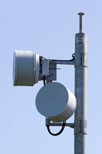 istock Close up of a microwave radio link 89905332