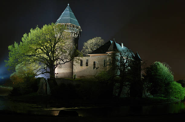 linn castle stock photo