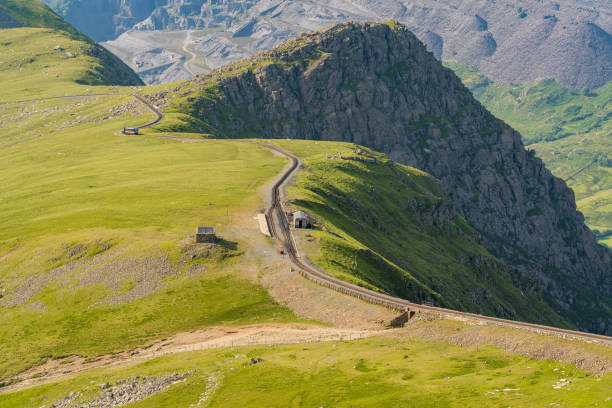 istock Walking down from Mount Snowdon on the Llanberis Path, Snowdonia, Wales, UK 899059594