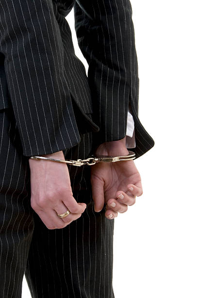 istock Handcuffed Business Woman 89906122