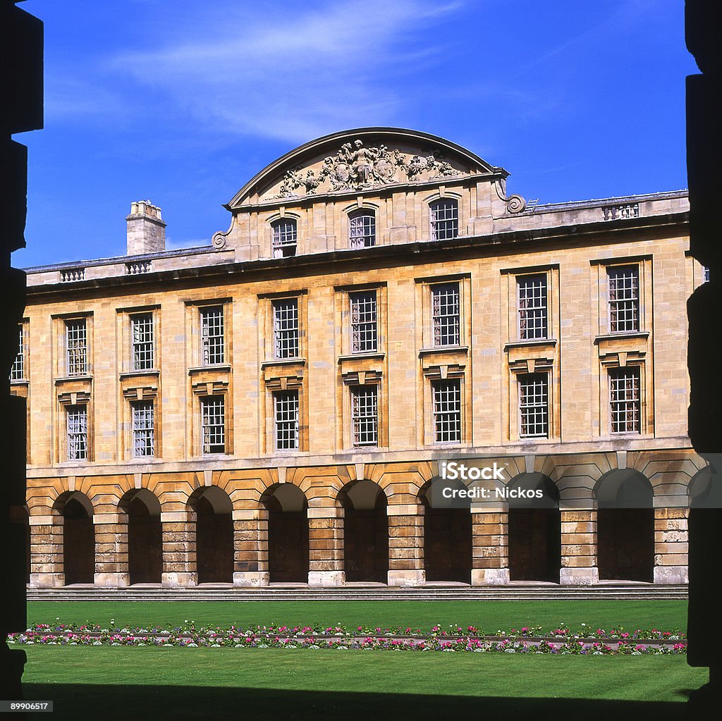 Queens College. Oxford. England - Royalty-free Architectuur Stockfoto
