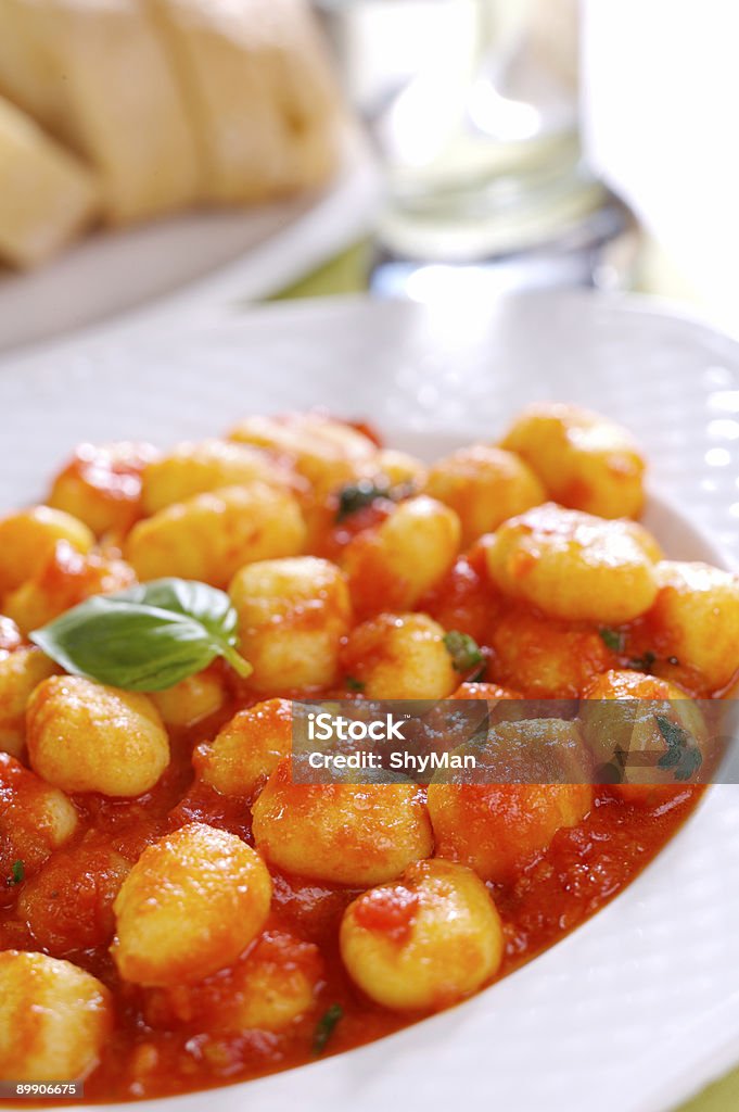 Gnocchi with tomato sauce  Aromatherapy Stock Photo