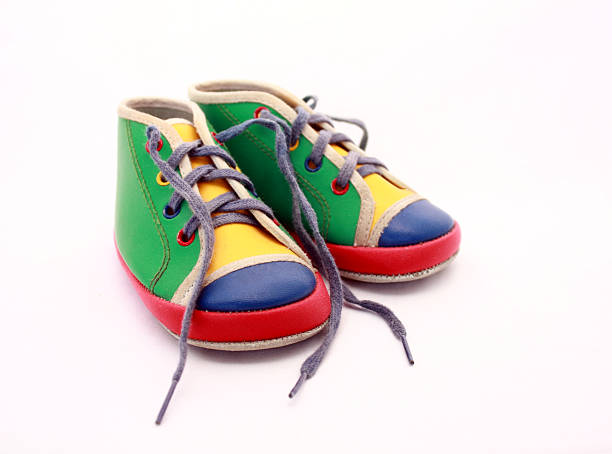 istock baby tennis shoes, brightly colored 89906721
