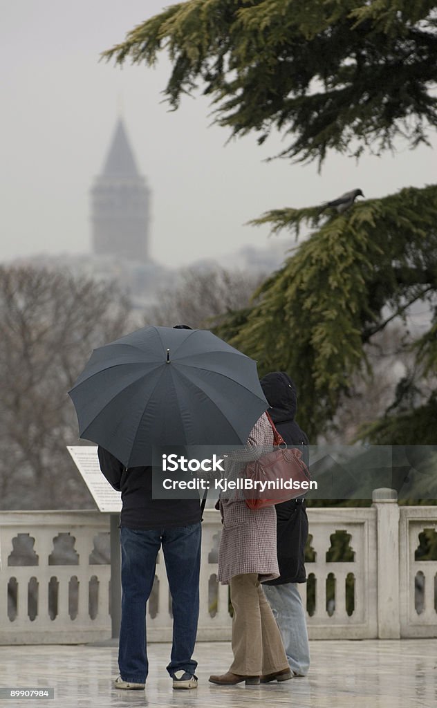 雨の日のイスタンブール - 家族のロイヤリティフリーストックフォト