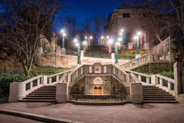 istock Strudlhofstiege Vienna At Night 899083424