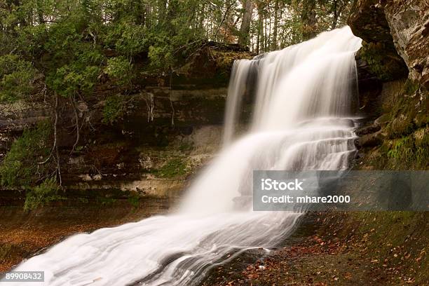 Laughing Whitefish Falls Picture Rock National Lakeshore Stock Photo - Download Image Now