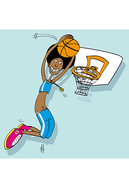illustrations, cliparts, dessins animés et icônes de joueur de basketball - short necklace