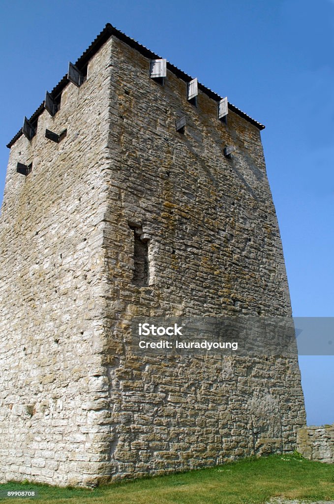 Pólvora antiga Torre Visby Suécia - Royalty-free Arcaico Foto de stock