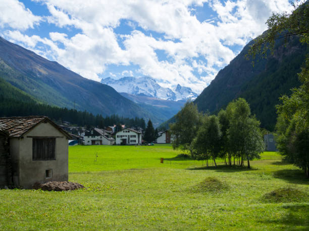 istock Urban view of Randa, Switzerland 899087764