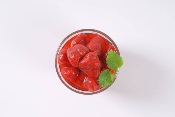 istock glass of strawberry compote 899090080