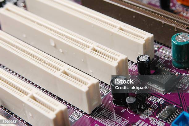 Foto de Placamãe e mais fotos de stock de Abstrato - Abstrato, CPU, Chip de computador