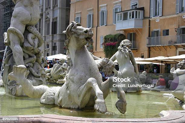 Foto de Piazza Navona Fonte e mais fotos de stock de Antigo - Antigo, Antiguidades, Arquitetura