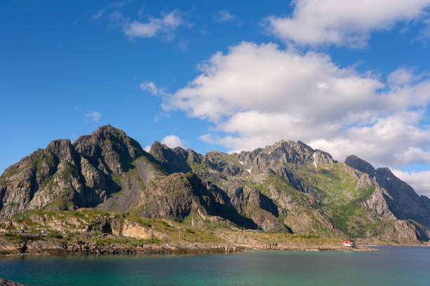 istock henningsvaer at Lofoten in Norway 899099470