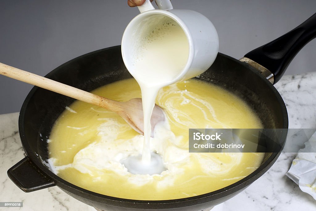 cooking  Milk Stock Photo