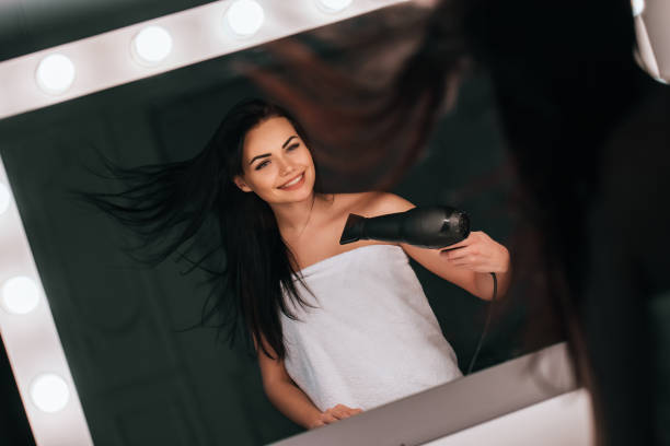 istock Beautiful woman in bathroom. 899104722