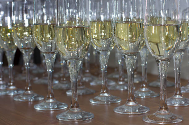 istock Festive glasses with an alcoholic drink 899104884