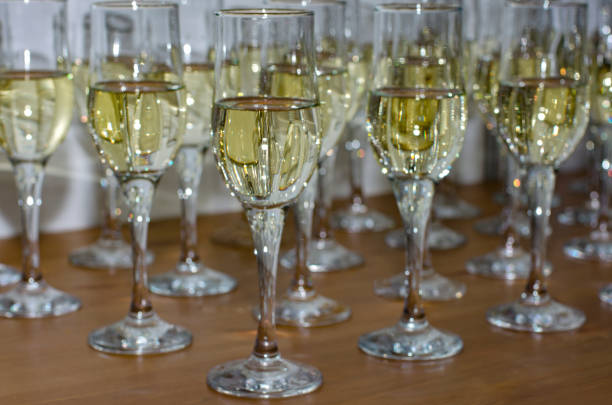 istock Beautiful glasses with an alcoholic drink 899104906