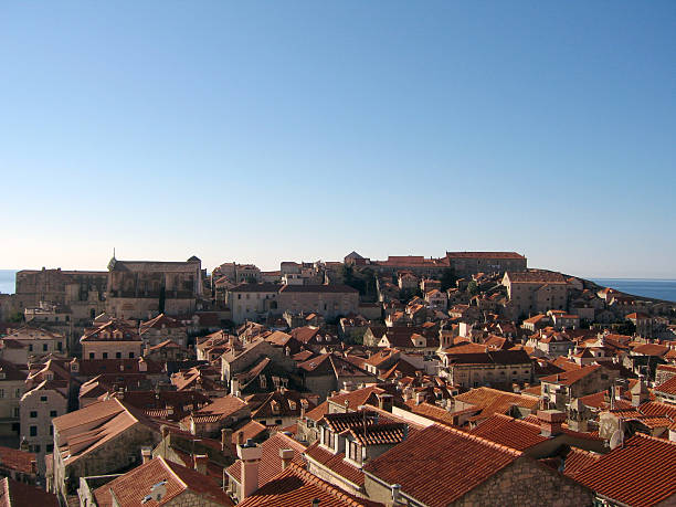 Dubrovnik - Orange Roofs stock photo