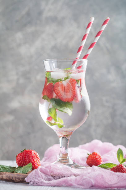 istock Summer cocktail - strawberry Mojito 899109290
