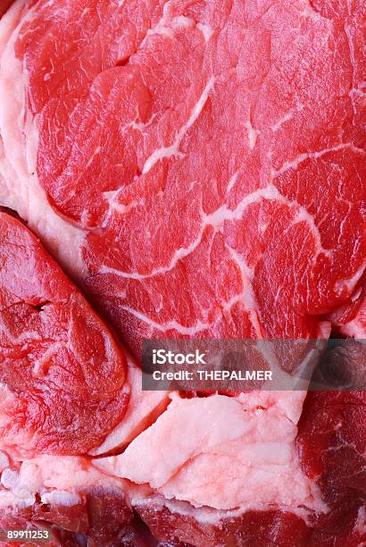 Foto de Detalhe De Carne e mais fotos de stock de Bife - Bife, Mandril - Acessório de furadeira elétrica, Açougueiro