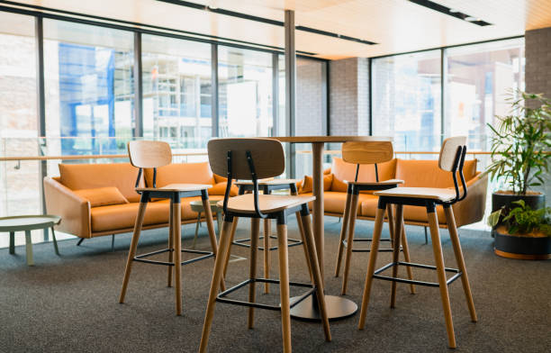 istock Overview of small office interior. 899113914