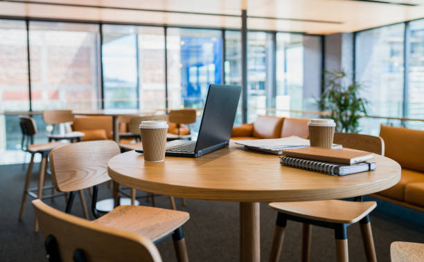 istock Workplace with lot of open space. 899113916