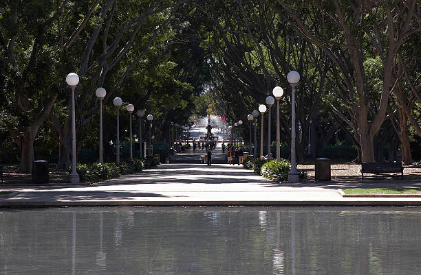 Hyde Park - Sydney Australia stock photo