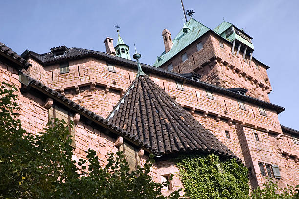 koenigsburg castle-francia - koenigsburg foto e immagini stock