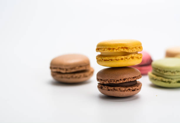 istock several small macarons of different flavors 899125450